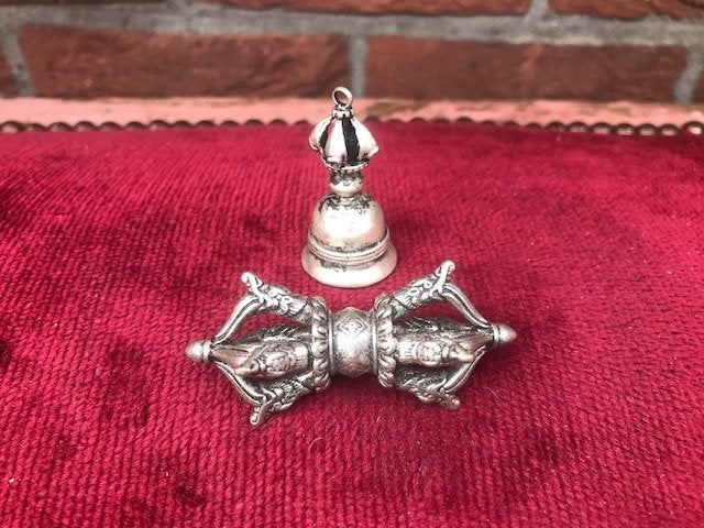 rituele set, vajra en bel, Tibet, Ophalen of Verzenden