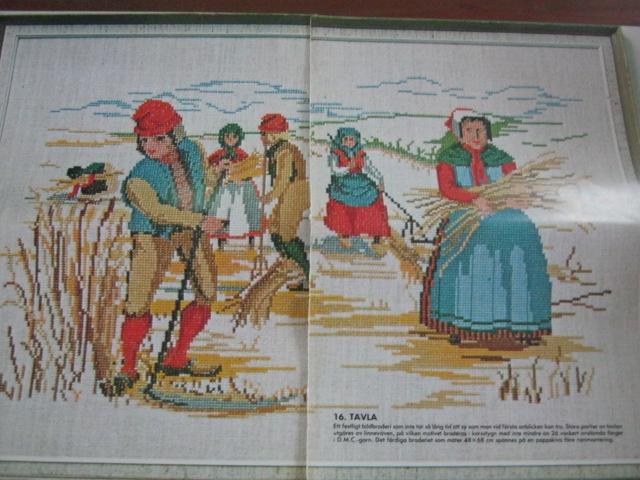 Borduurpatroon  Zweedse Merklap  nr 1062 do, Verzenden, Zo goed als nieuw, Handborduren, Patroon
