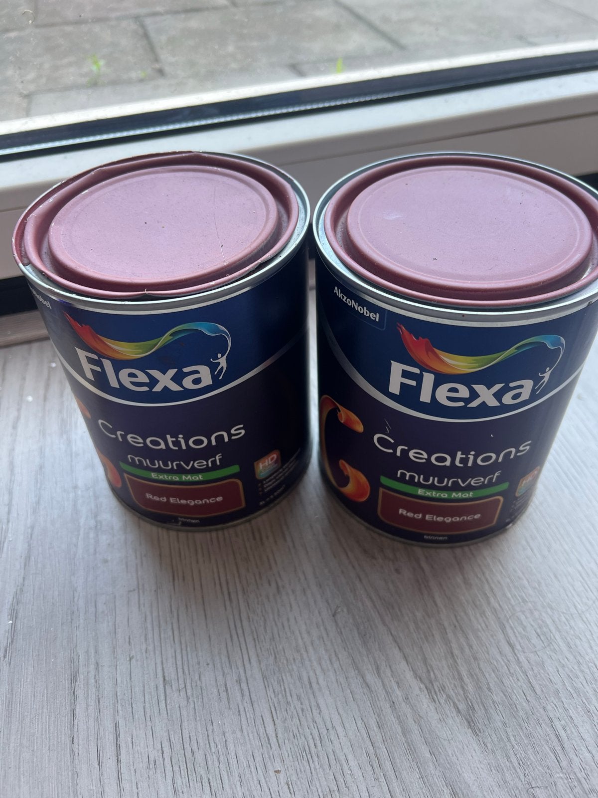 Flexa Creations Muurverf Extra Mat Red Elegance (1 nieuw, 1, Doe-het-zelf en Verbouw, Verf, Beits en Lak, Ophalen, Nieuw, Verf