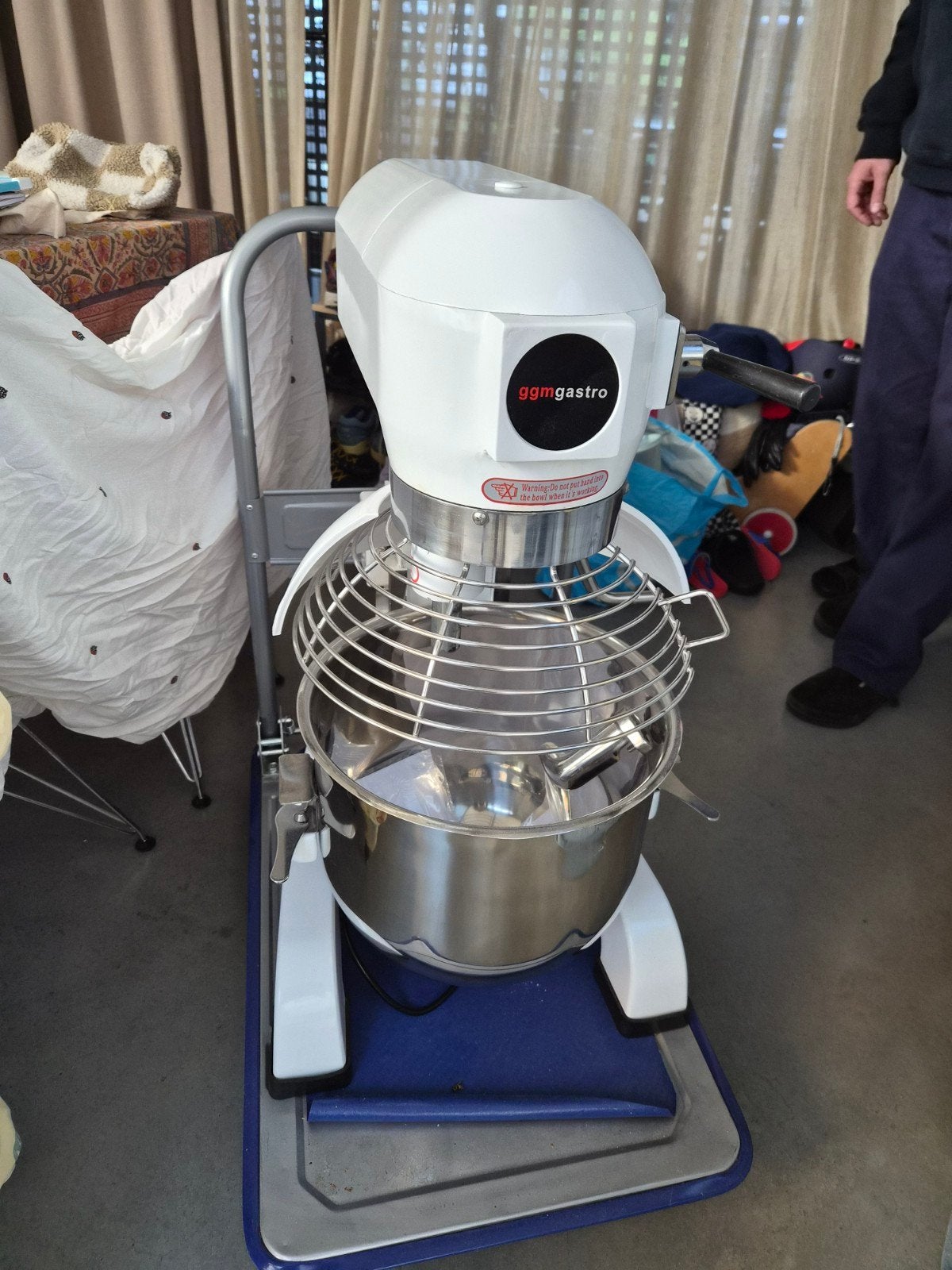 GGMGastro Food Mixer PRMH20 - Krachtige Keukenmachine, Witgoed en Apparatuur, Keukenmixers, 4 liter of meer, Ophalen of Verzenden