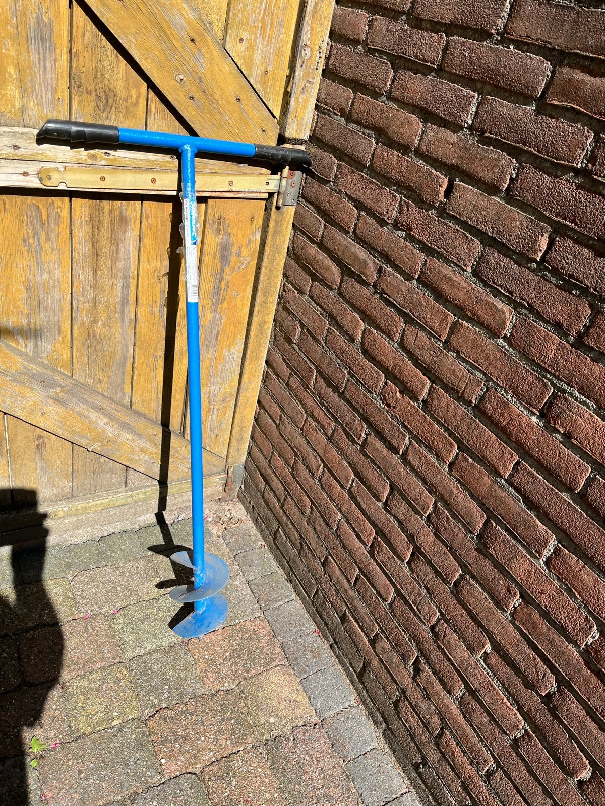 Silverline Grondboor 127mm - Zo goed als nieuw, Ophalen, Zo goed als nieuw, Grondboor