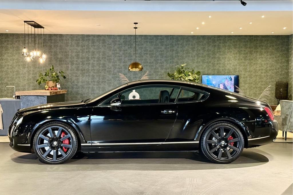 Bentley Continental GT 6.0 W12 I 21" MTM I Black on Black, Gebruikt, Zwart, 12 cilinders, Navigatiesysteem