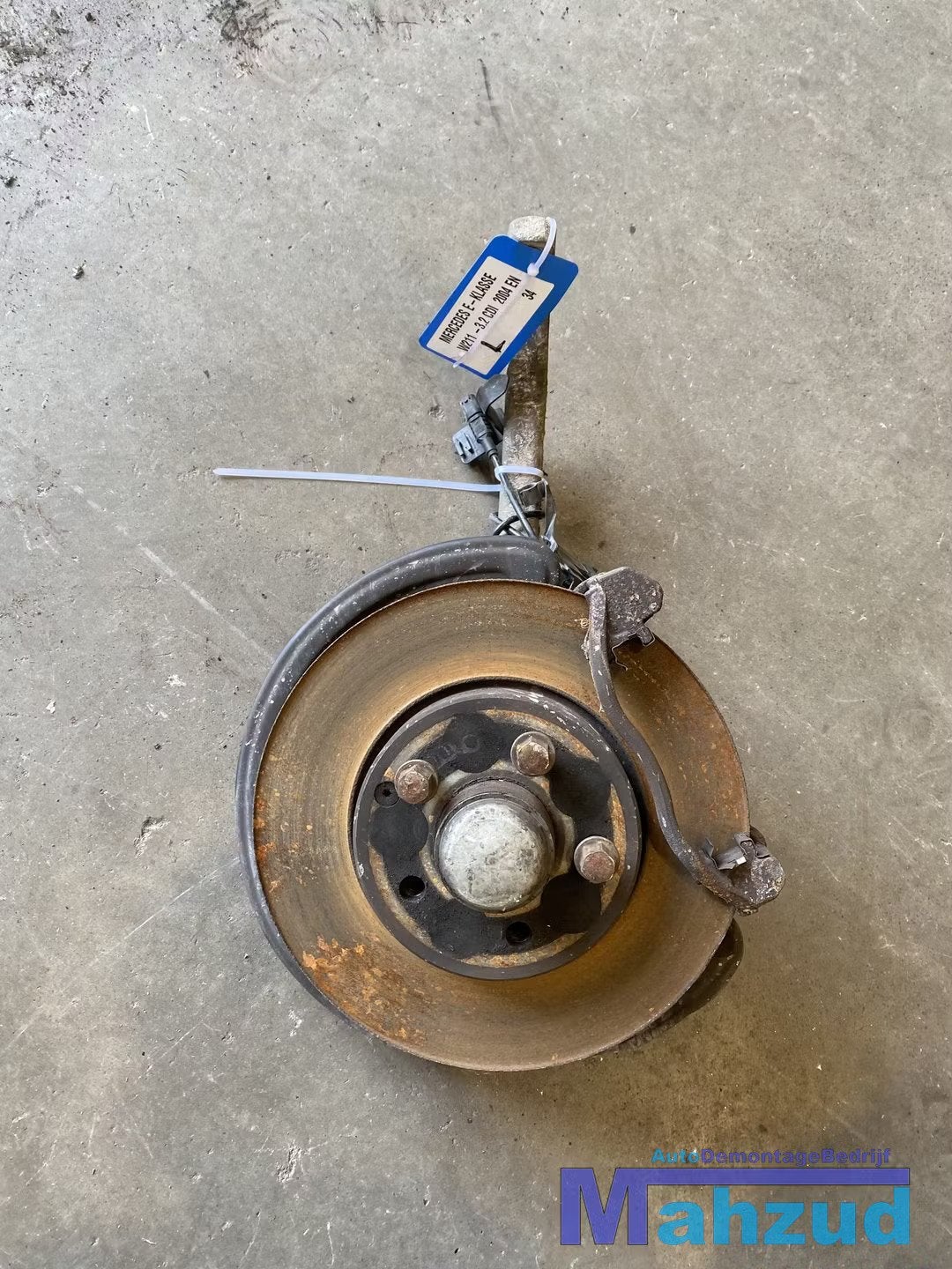 MERCEDES E-klasse W211 Links voor fusee fuseehuis 2002-2009, Gebruikt, Mercedes-Benz AG, Mercedes-Benz, Ophalen of Verzenden