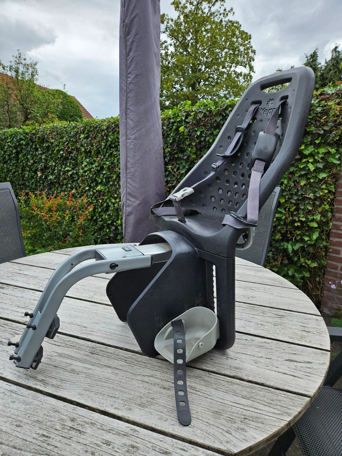 Kinderzitje fiets, Fietsen en Brommers, Fietsaccessoires | Fietsstoeltjes, Ophalen, Achterzitje, Yepp, 0 t/m 18 kg