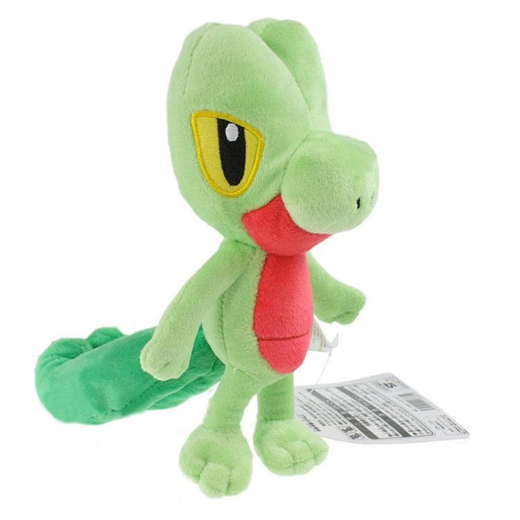 Zeer mooie  TREECKO knuffel van POKEMON voor € 17,95, Verzenden, Nieuw, Overige typen