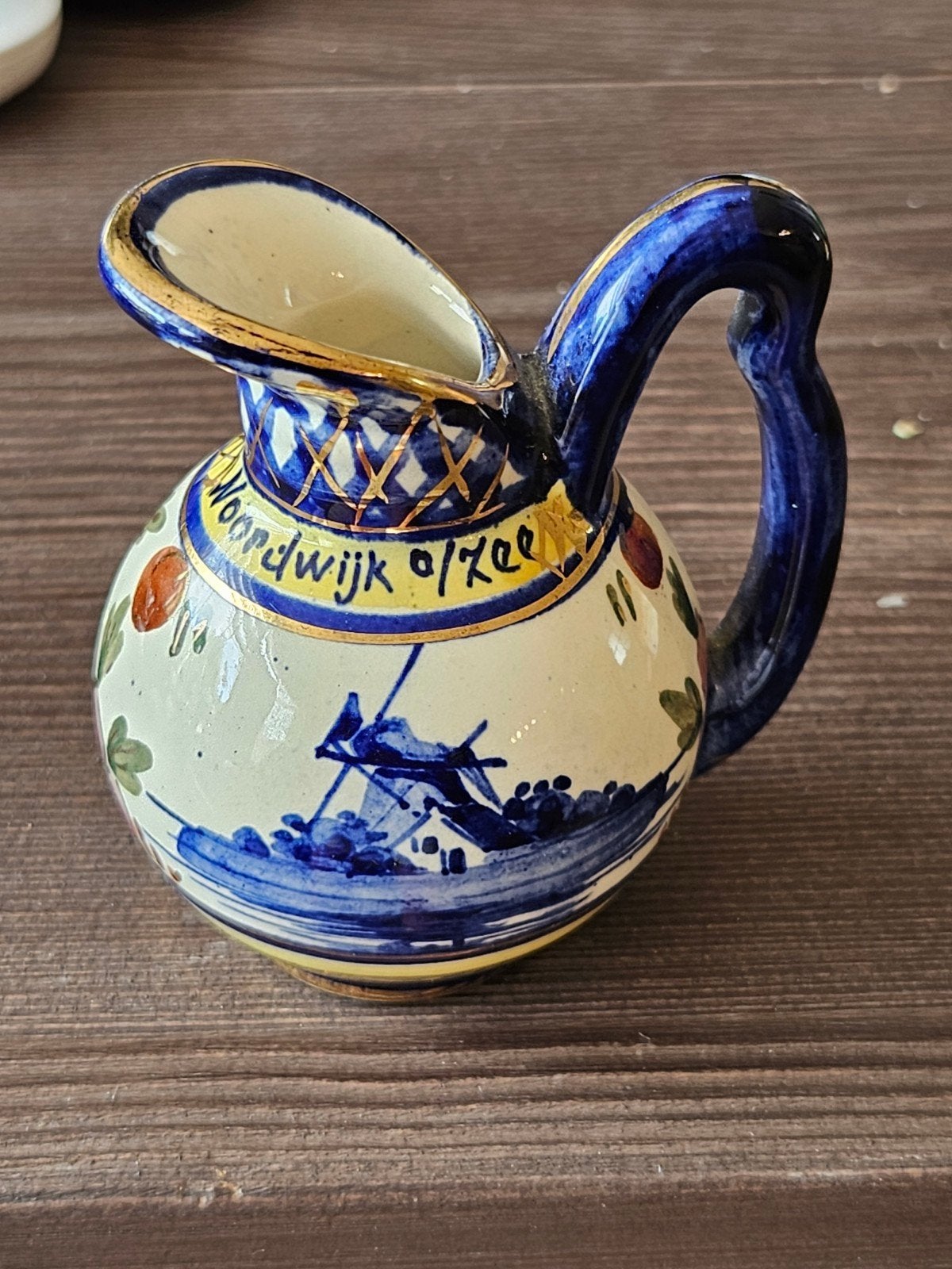 Old Dutch Nooordwijk a/Zee souvenir kannetje, Antiek en Kunst, Ophalen of Verzenden