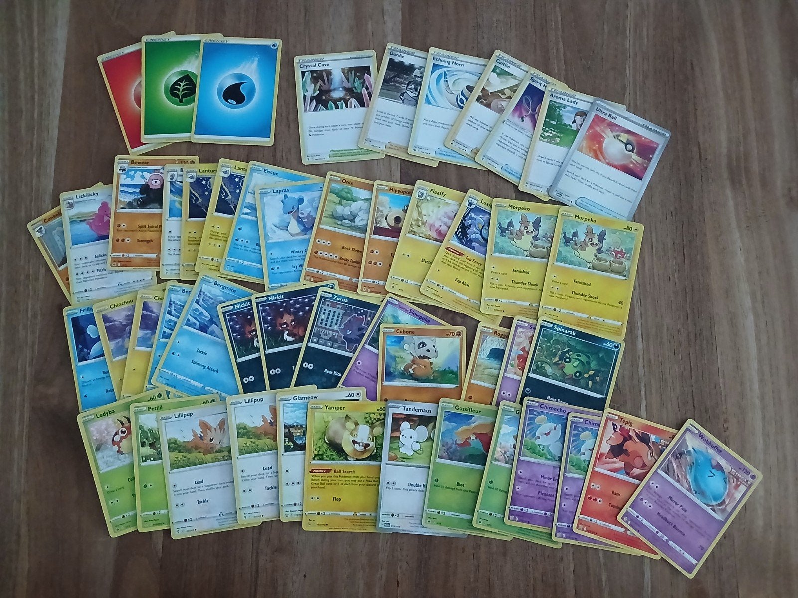 50 pokémon kaarten, Ophalen of Verzenden, Zo goed als nieuw, Meerdere kaarten