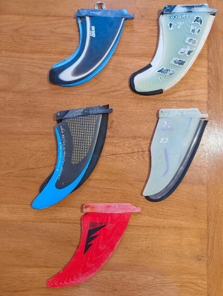 Windsurf vinnen wave US-box, Watersport en Boten, Windsurfen, Gebruikt, Overige typen, Ophalen