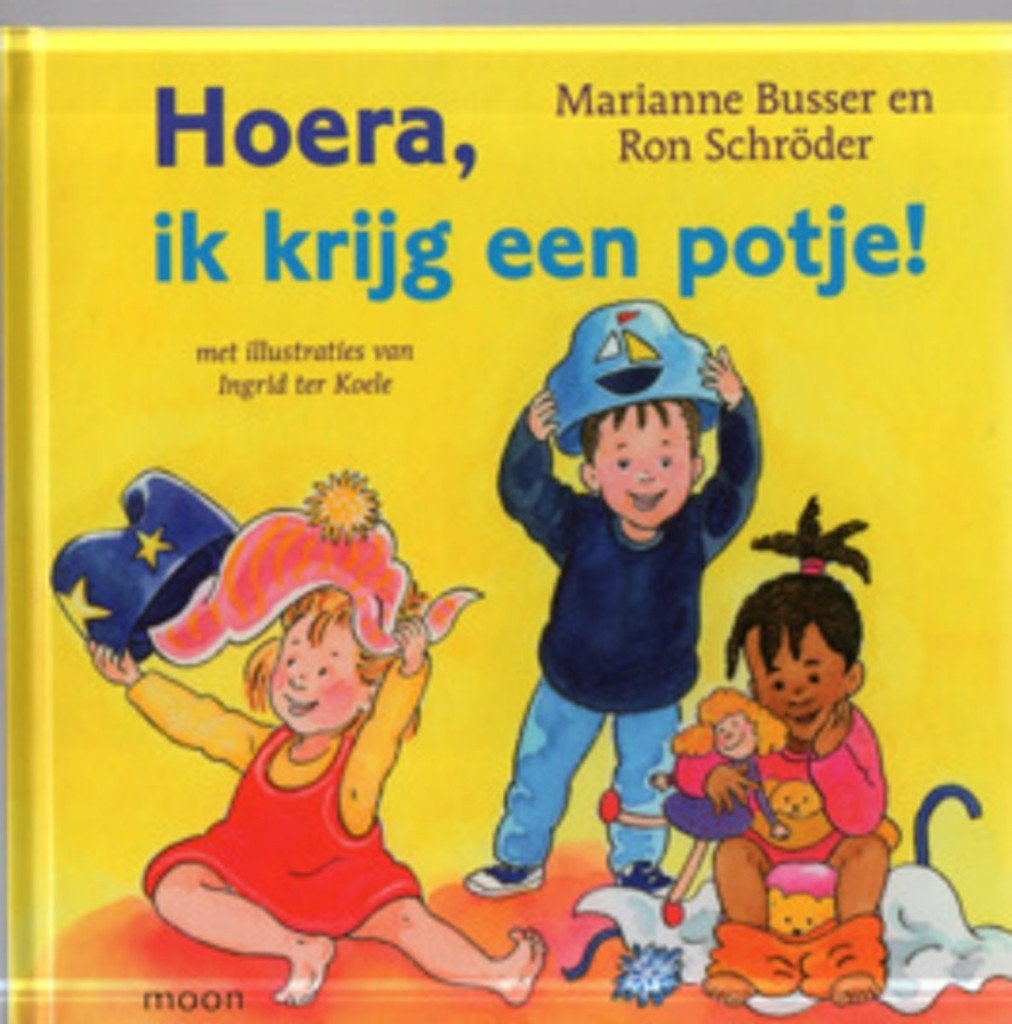 Hoera, ik krijg een potje! Marianne Busser 9048845718, Ophalen of Verzenden, Zo goed als nieuw, Marianne Busser en Ron Schröder