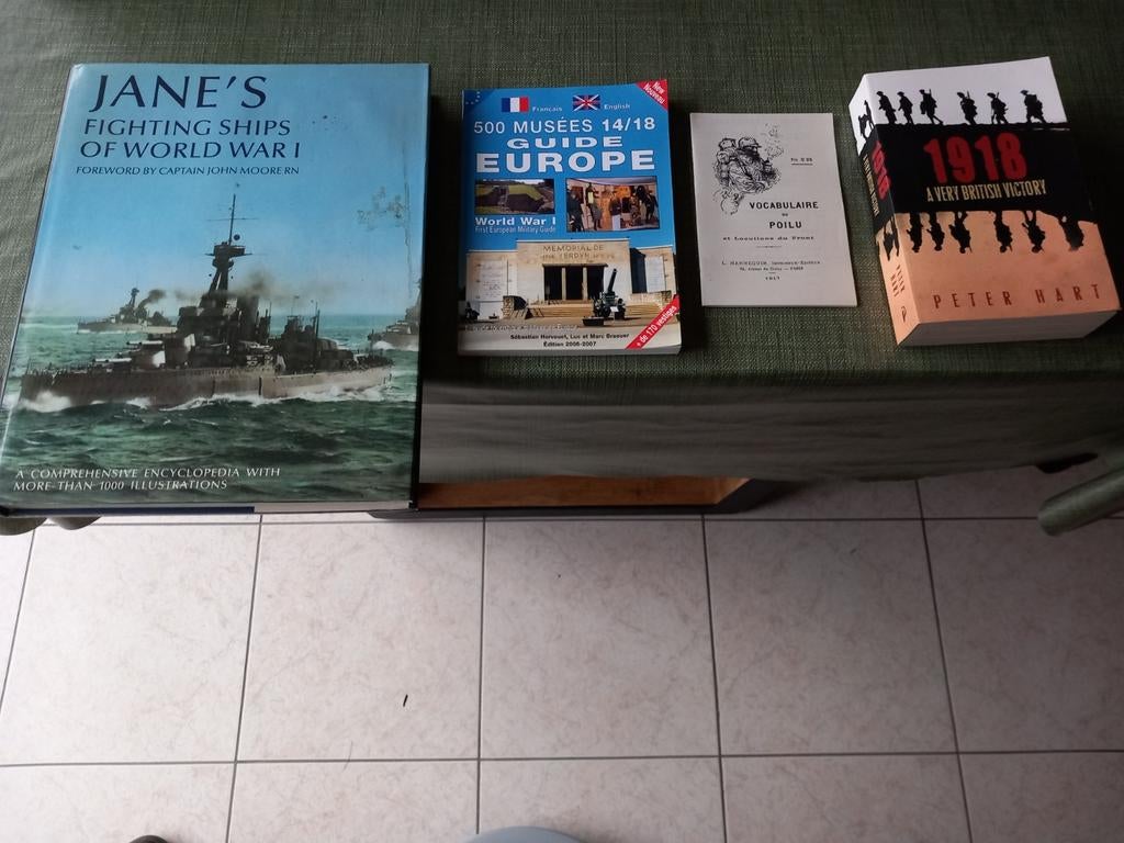 Lot Fotoboeken WO1, zo goed als nieuwstaat, Ophalen of Verzenden, Overige soorten, Overige gebieden, Boek of Tijdschrift