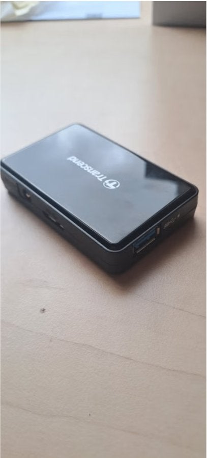 Transcend TS-HUB3K USB 3.2 Gen 1-hub 4 poorten Zwart, Computers en Software, Ophalen of Verzenden, Zo goed als nieuw, USB-hub