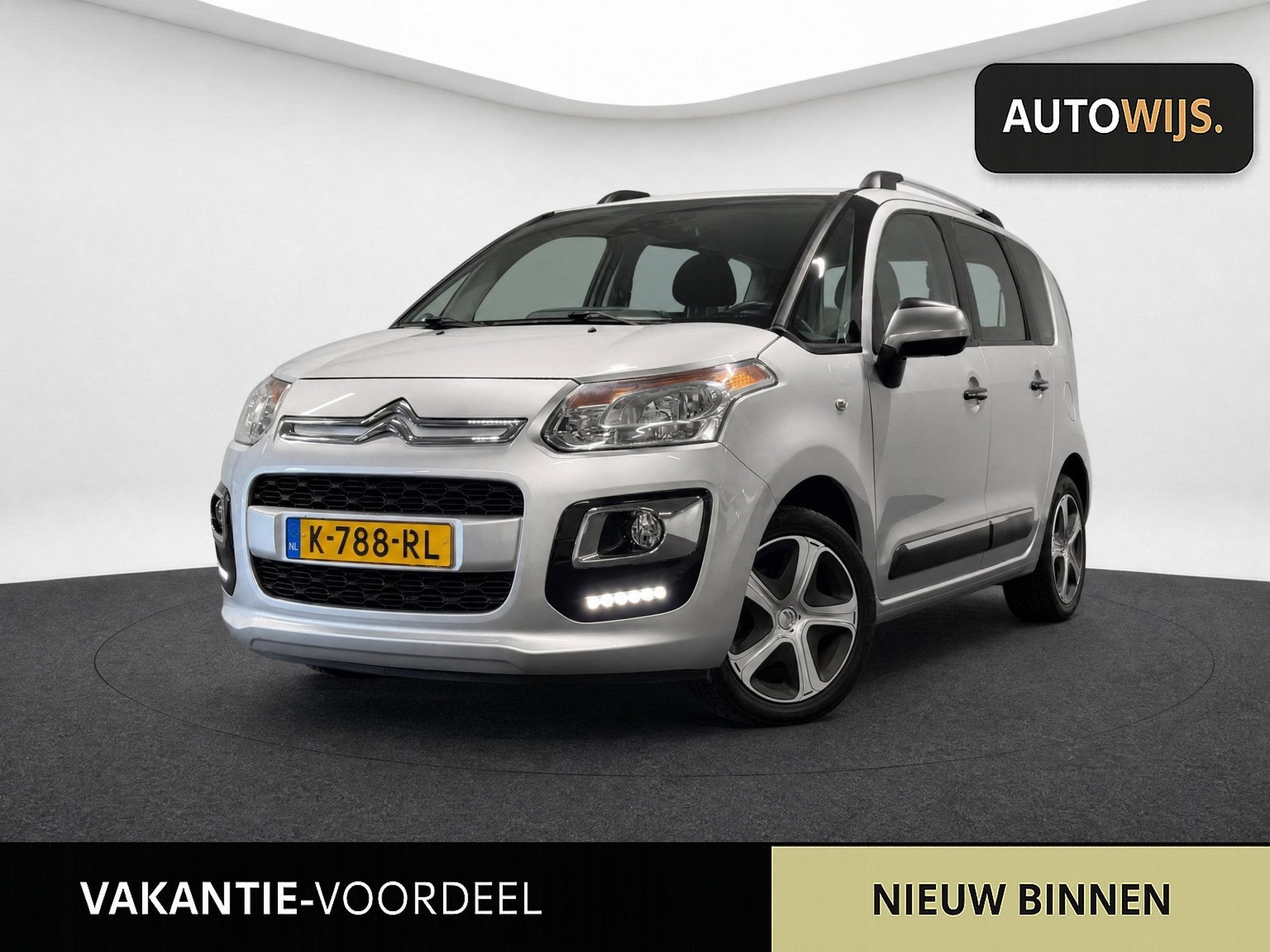Citroen C3 Picasso 1.2 PureTech Exclusive|NAVI|CLIMA|AIRCO|G, Auto's, Voorwielaandrijving, Stof, Gebruikt, Euro 6