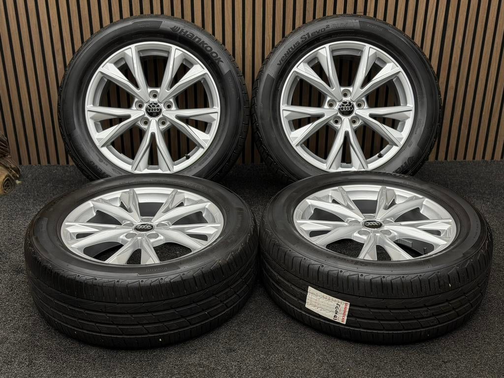 DEMO! Originele 18 inch Audi Q3 83A 5x112 ET43 Hankook AO, Auto-onderdelen, Ophalen, 18 inch, ., Banden en Velgen