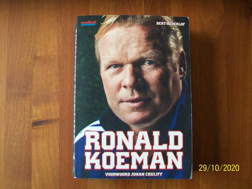 Ronald Koeman - Bert Nederlof ( Voetbal International), Verzenden, Zo goed als nieuw, Feyenoord, Boek of Tijdschrift