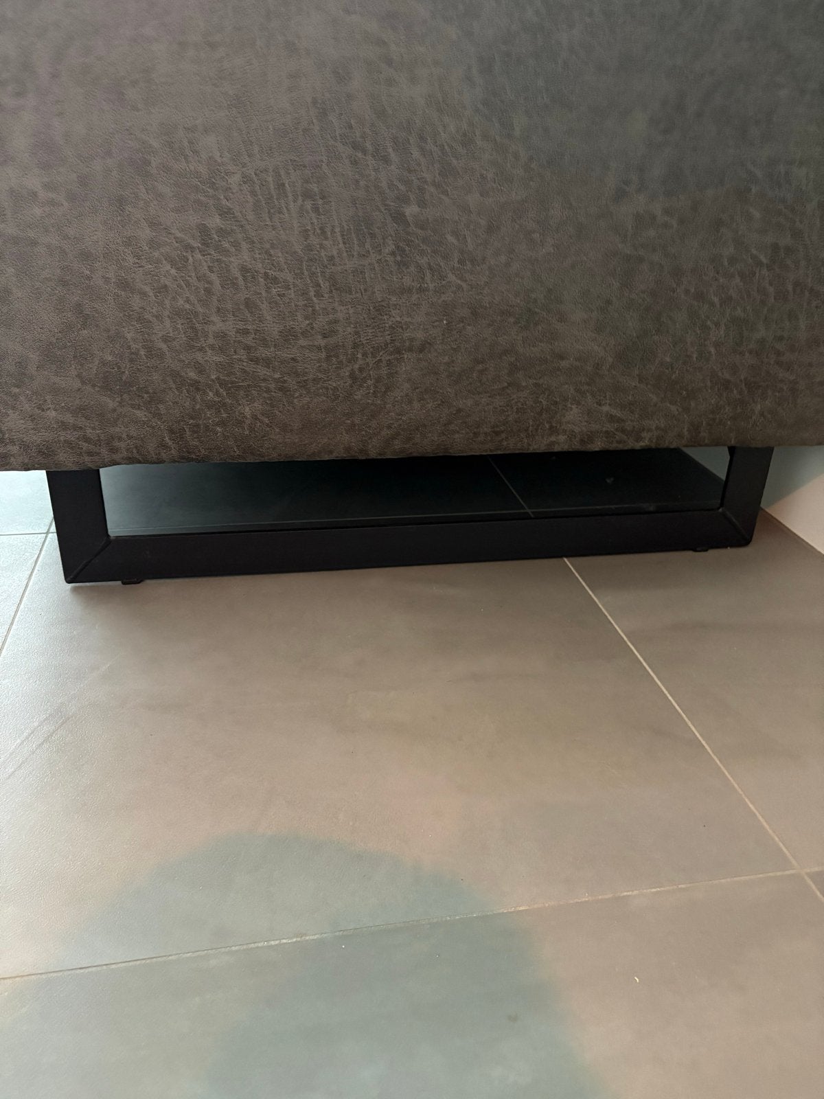 Woonsquare Hoekbank - Grijs Microvezel - 3 jaar oud, Ophalen, 250 tot 300 cm, Hoekbank, Zo goed als nieuw