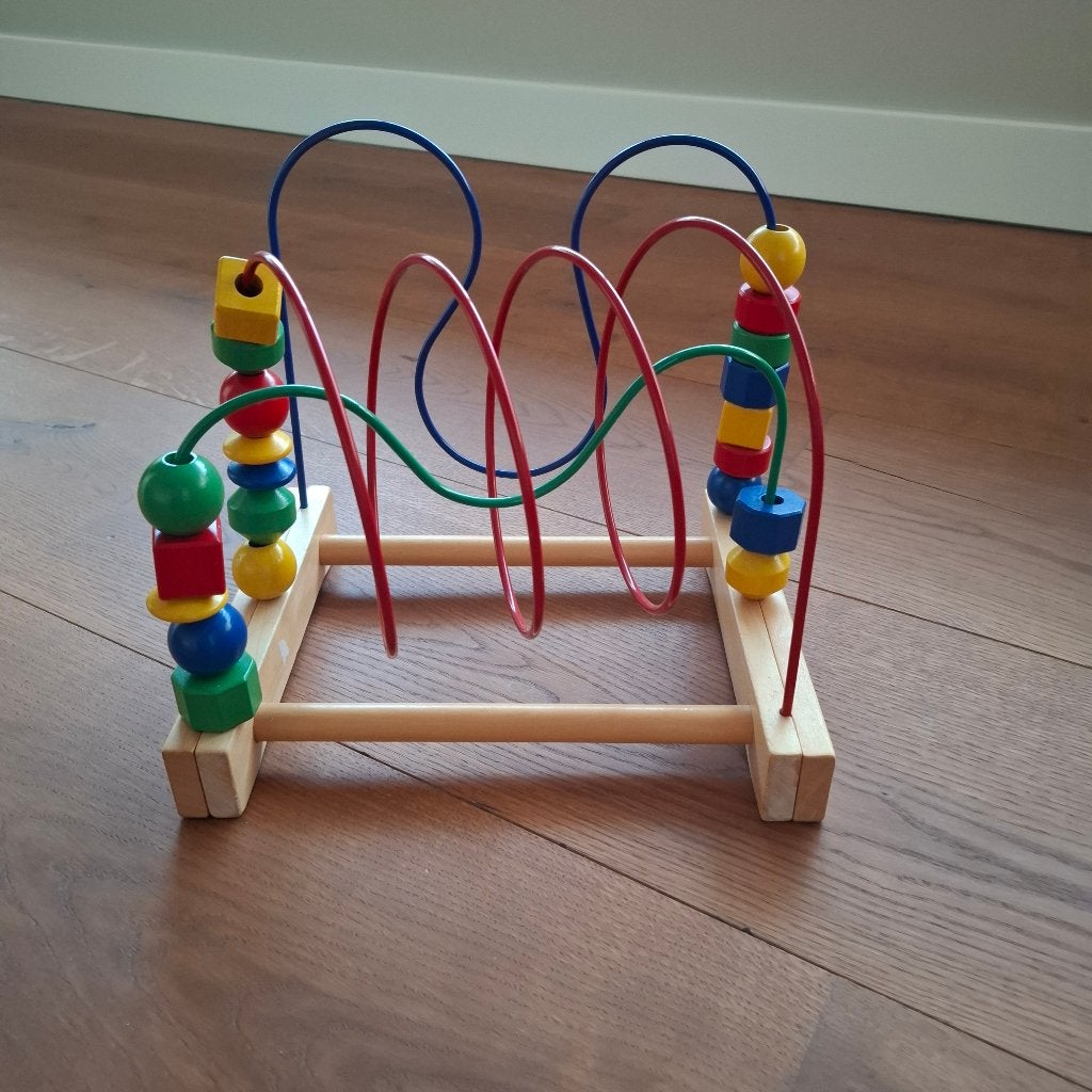 Houten kralenspel, Ophalen of Verzenden, Zo goed als nieuw, Overige typen