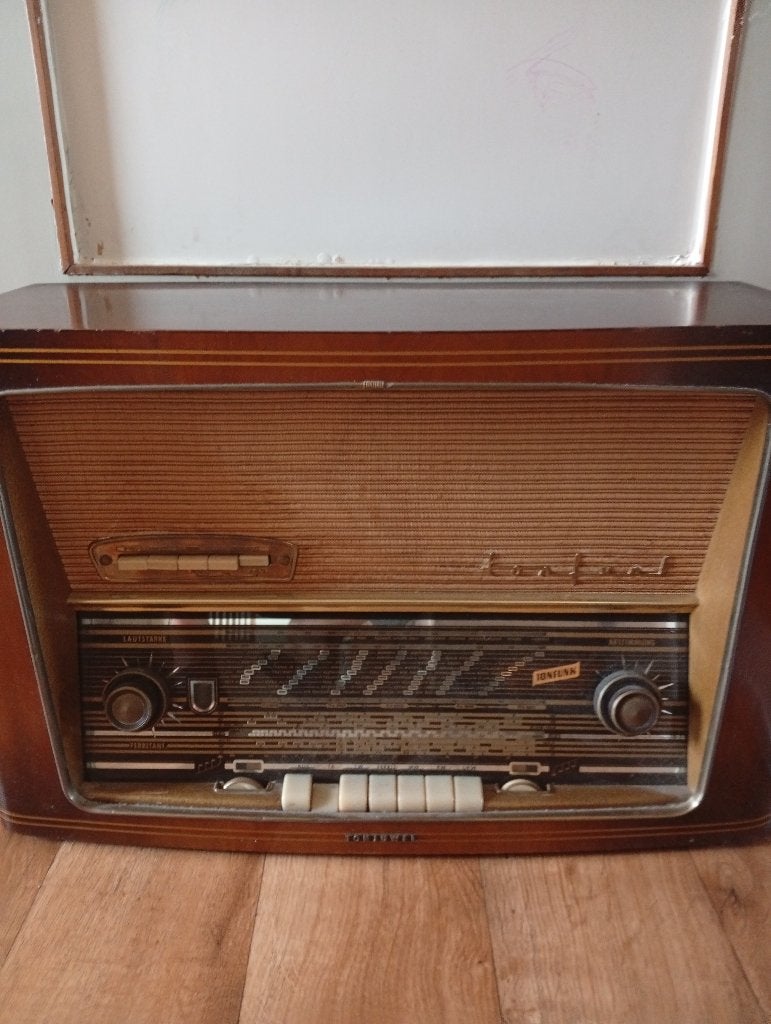 Buizen radio, Antiek en Kunst, Antiek | Tv's en Audio, Ophalen of Verzenden