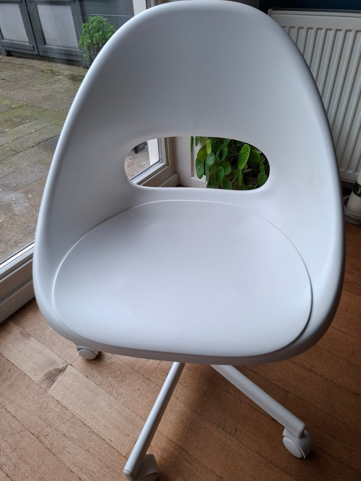IKEA ÖRFJÄLL Bureaustoel Wit - Zo goed als nieuw, Ophalen, Zo goed als nieuw, Wit
