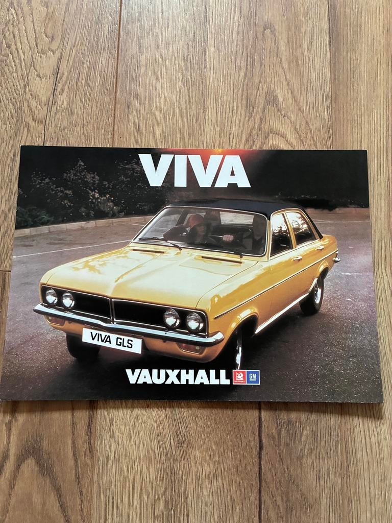 Vauxhall Viva brochure, Ophalen of Verzenden, Zo goed als nieuw, Overige merken