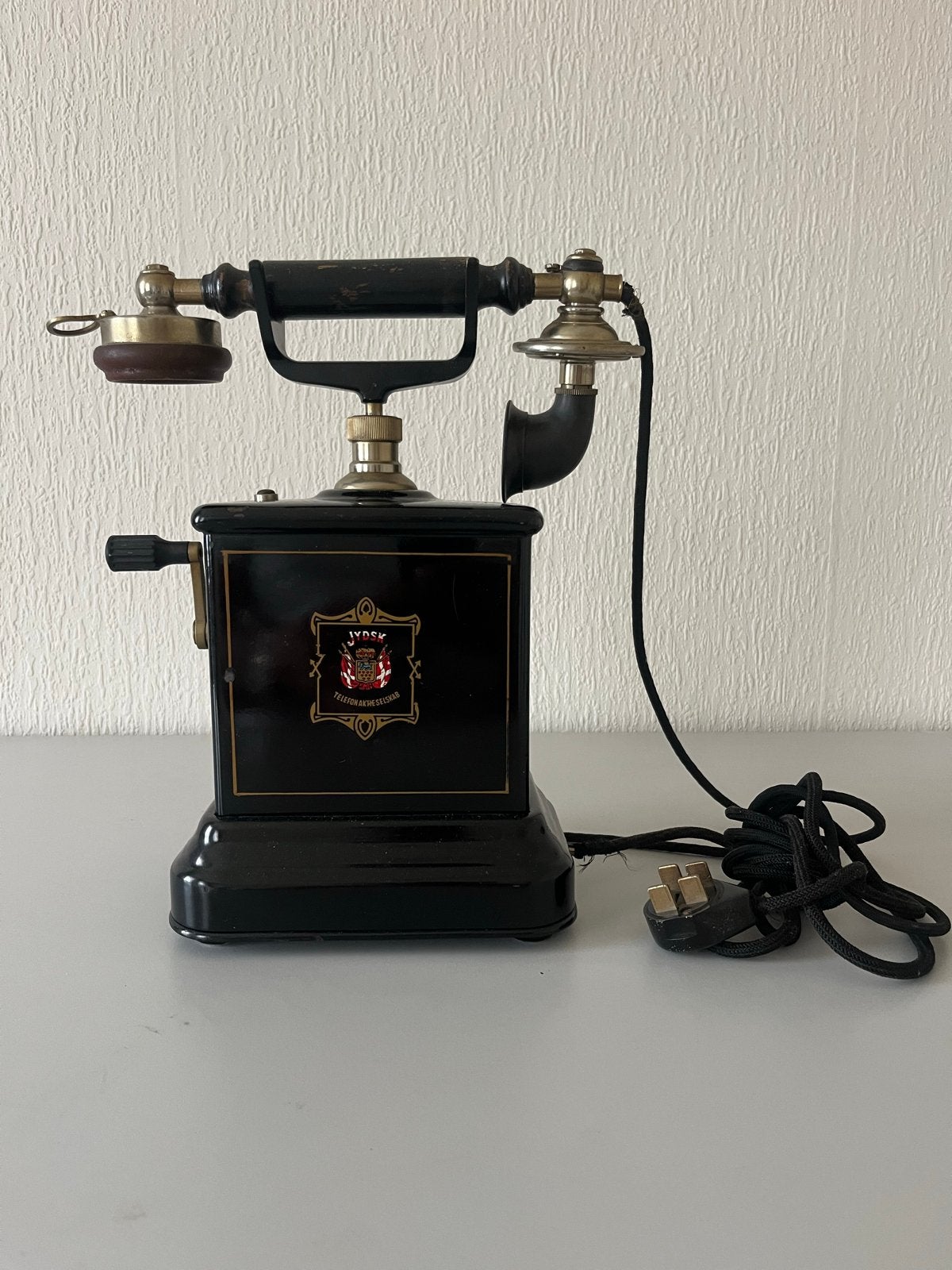 Antieke Jydsk Telefoon - Decoratief Vintage Stuk, Ophalen