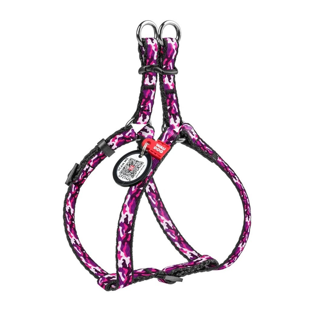 WAUDOG Pink Camo Harnas / Hondentuig Borst 28-40 cm KOOPJE!, WAUDOG, Ophalen of Verzenden, Nieuw, Hondentuig