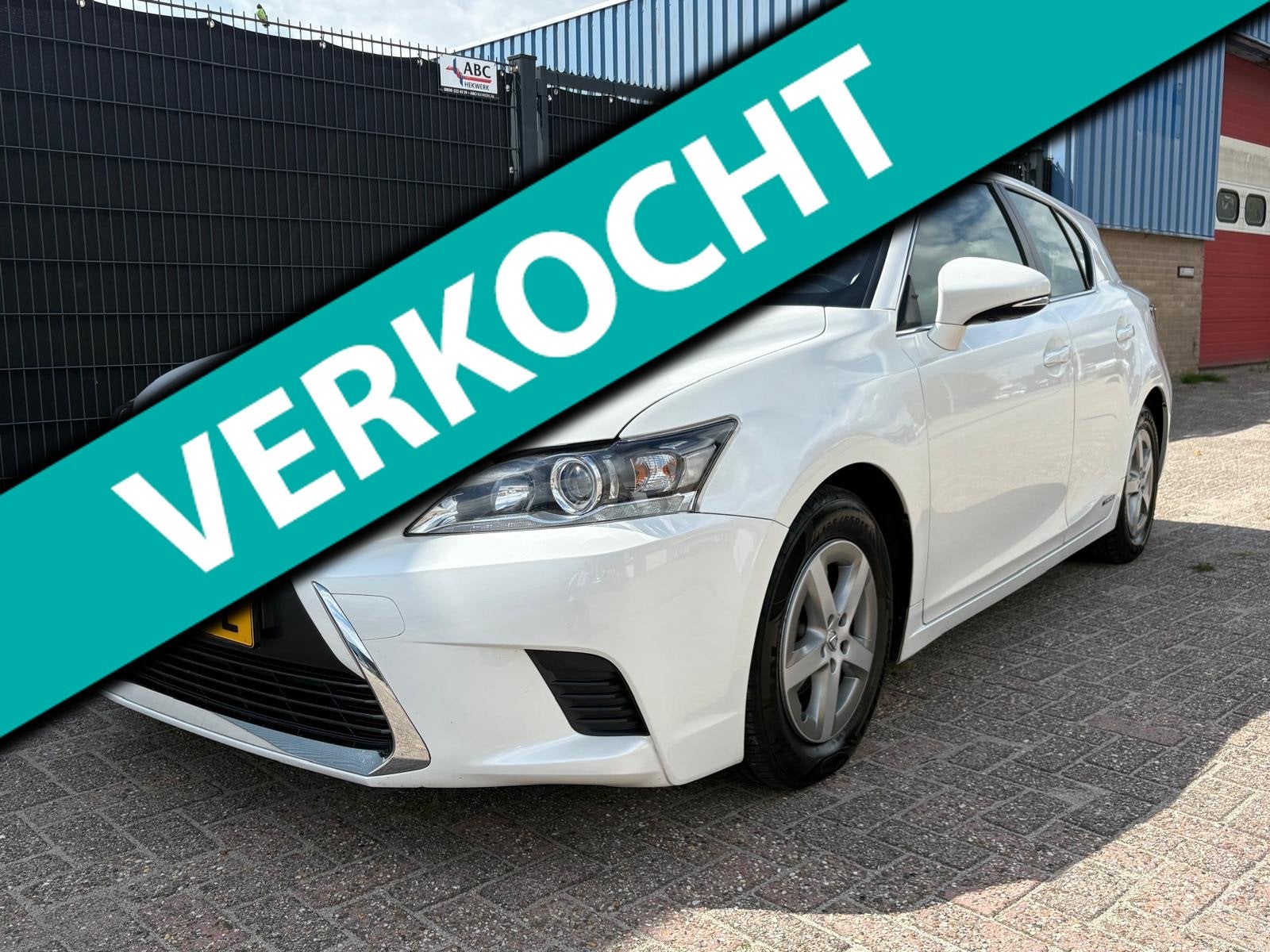 Lexus CT 200h Navi LMV Cruise Control, Auto's, Lexus, Gebruikt, 4 cilinders, Wit, Origineel Nederlands