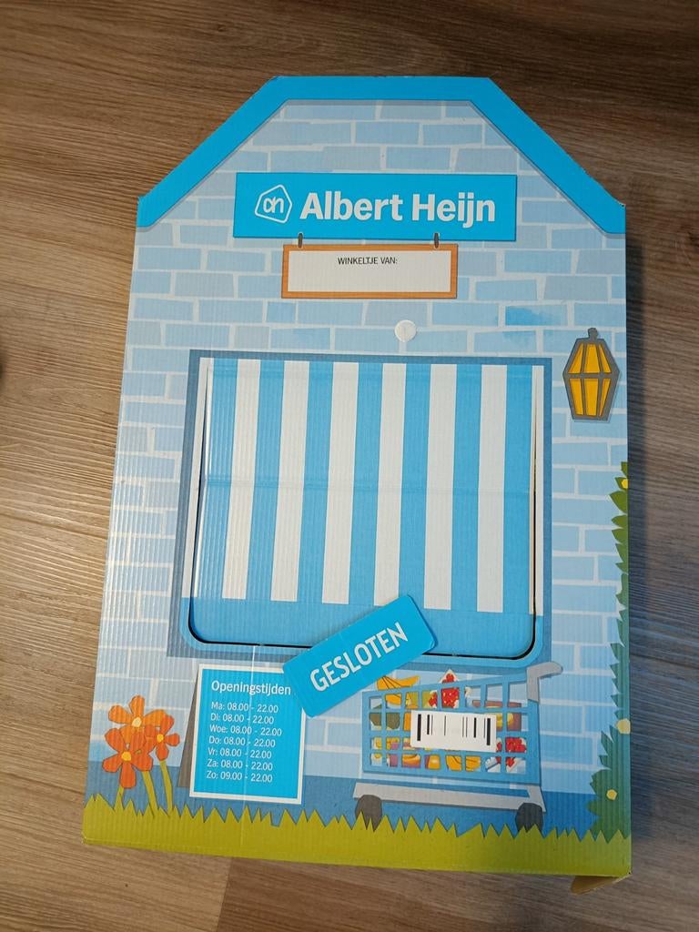 Albert Heijn Mini Winkeltje met Scanner en Minis, Ophalen of Verzenden, Zo goed als nieuw, Jongen of Meisje