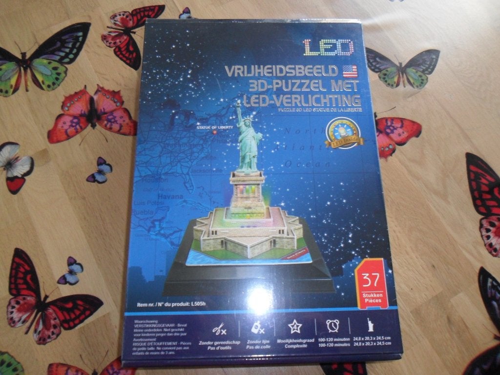 PUZZEL BIG BEN 3-D, Ophalen, Meer dan 50 stukjes, Nieuw, 6 jaar of ouder