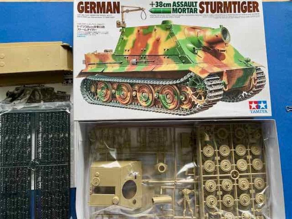 Tamiya	35177	German Mortar Sturmtiger  	1/35 incl EDU Zim PE, Italeri, Verzenden, 1:32 tot 1:50, Overige typen