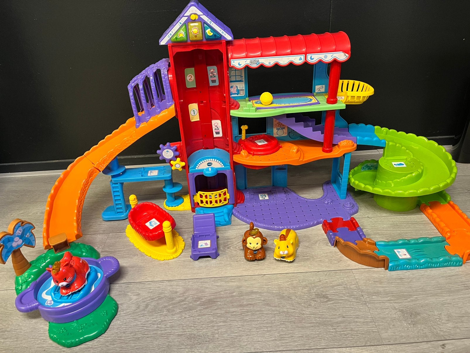 Zoef zoef dierentuin, Kinderen en Baby's, Speelgoed | Vtech, Ophalen of Verzenden, Gebruikt, 2 tot 4 jaar