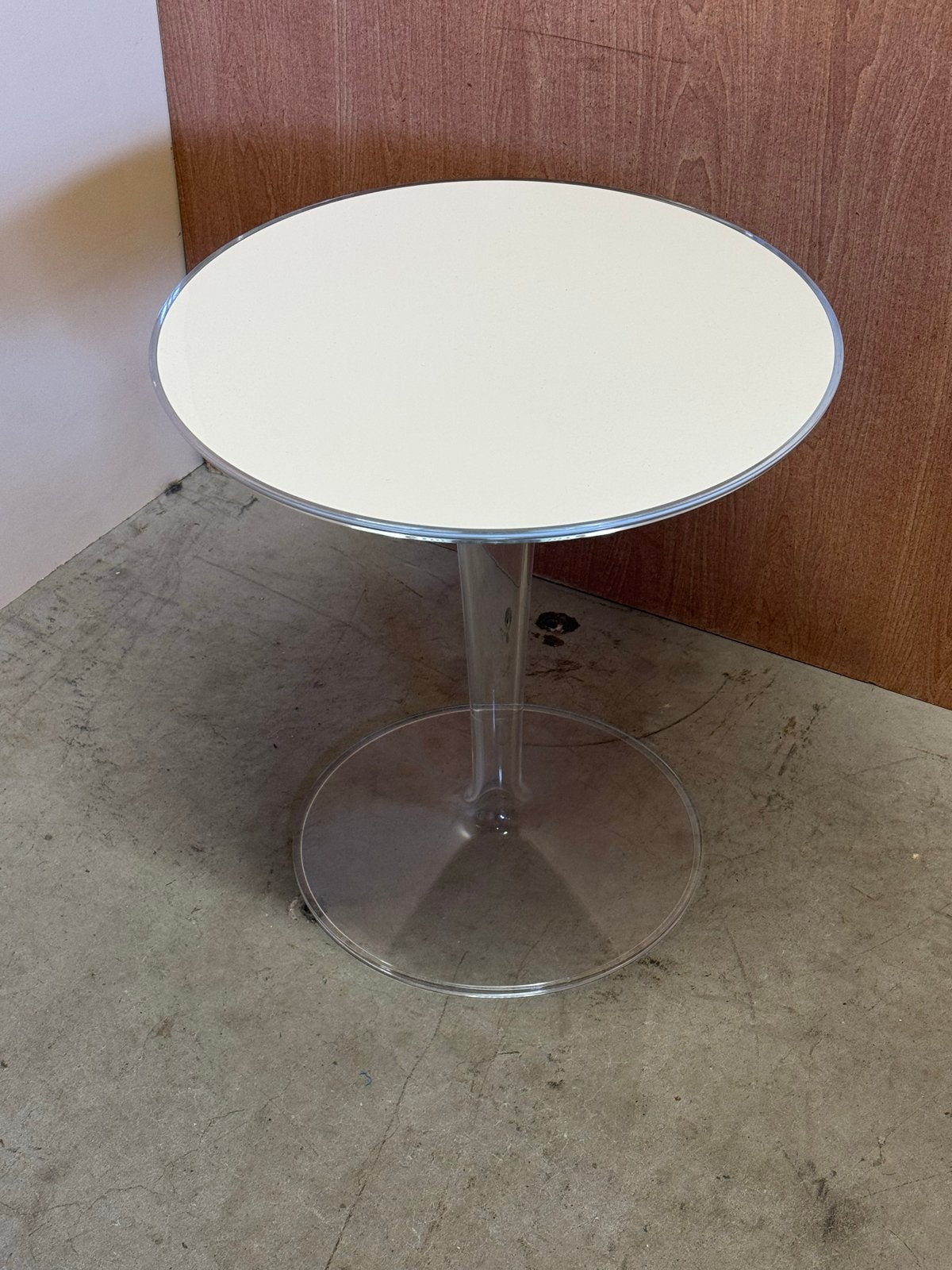 Kartell Tip Top philippe starck&eugeni quitlet bijzettafel, Rond, Zo goed als nieuw, Strak, Modern