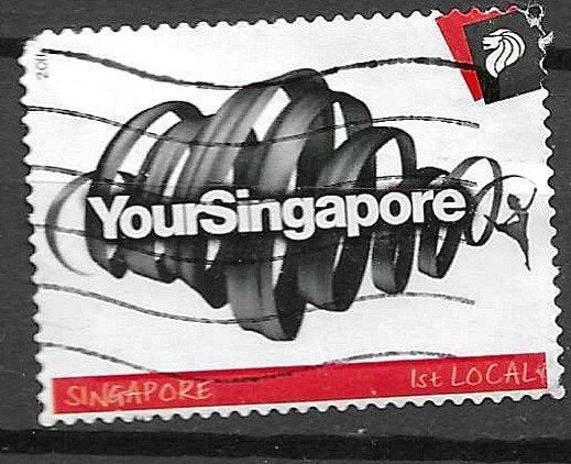 SINGAPORE 2011-voor kramer 0.10, Ophalen of Verzenden, Gestempeld, Zuidoost-Azië