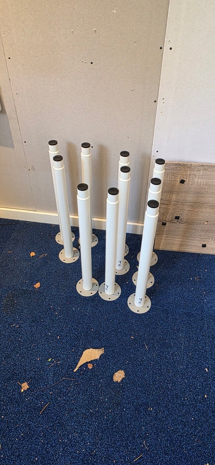 Ikea Olov verstelbare poten (10 stuks), Ophalen, Tafelpoot, Gebruikt, 50 tot 100 cm