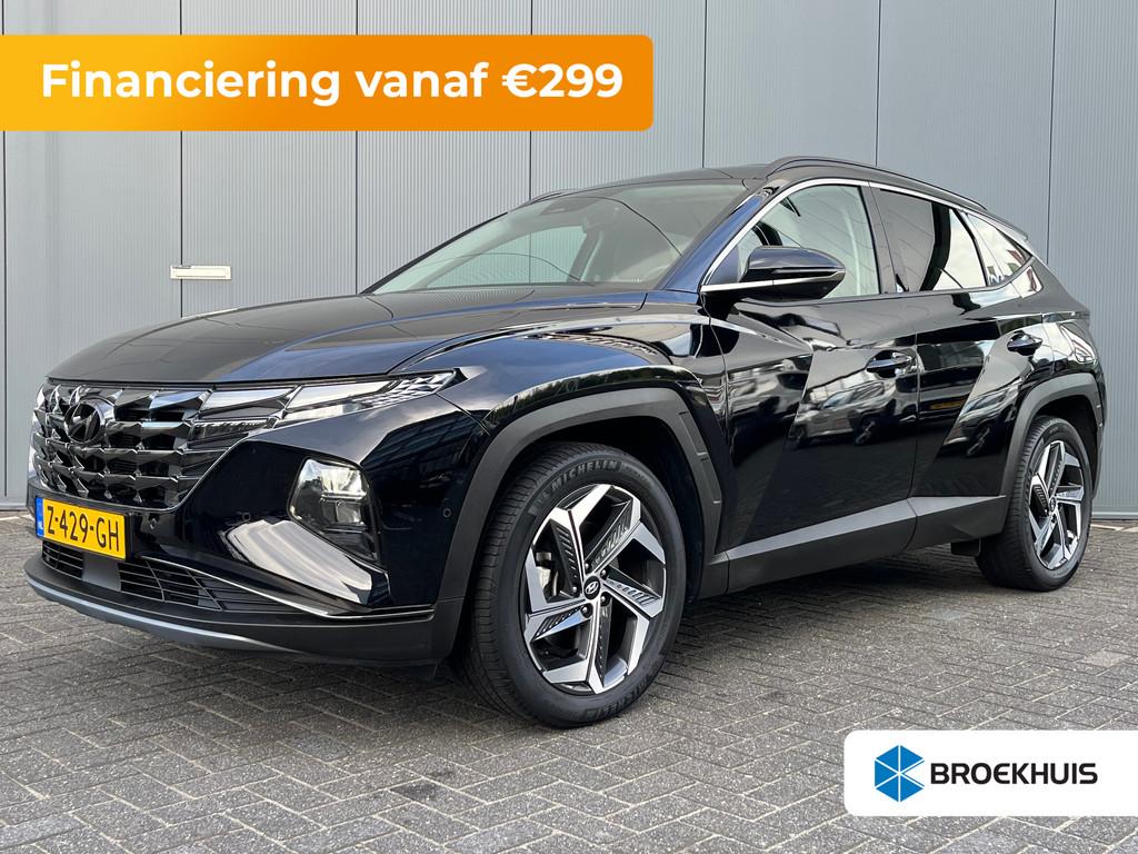 Hyundai Tucson 1.6 T-GDI 265pk PHEV Premium 4WD (299,- p/m D, Auto's, Hyundai, Gebruikt, 4 cilinders, Zwart, Bedrijf