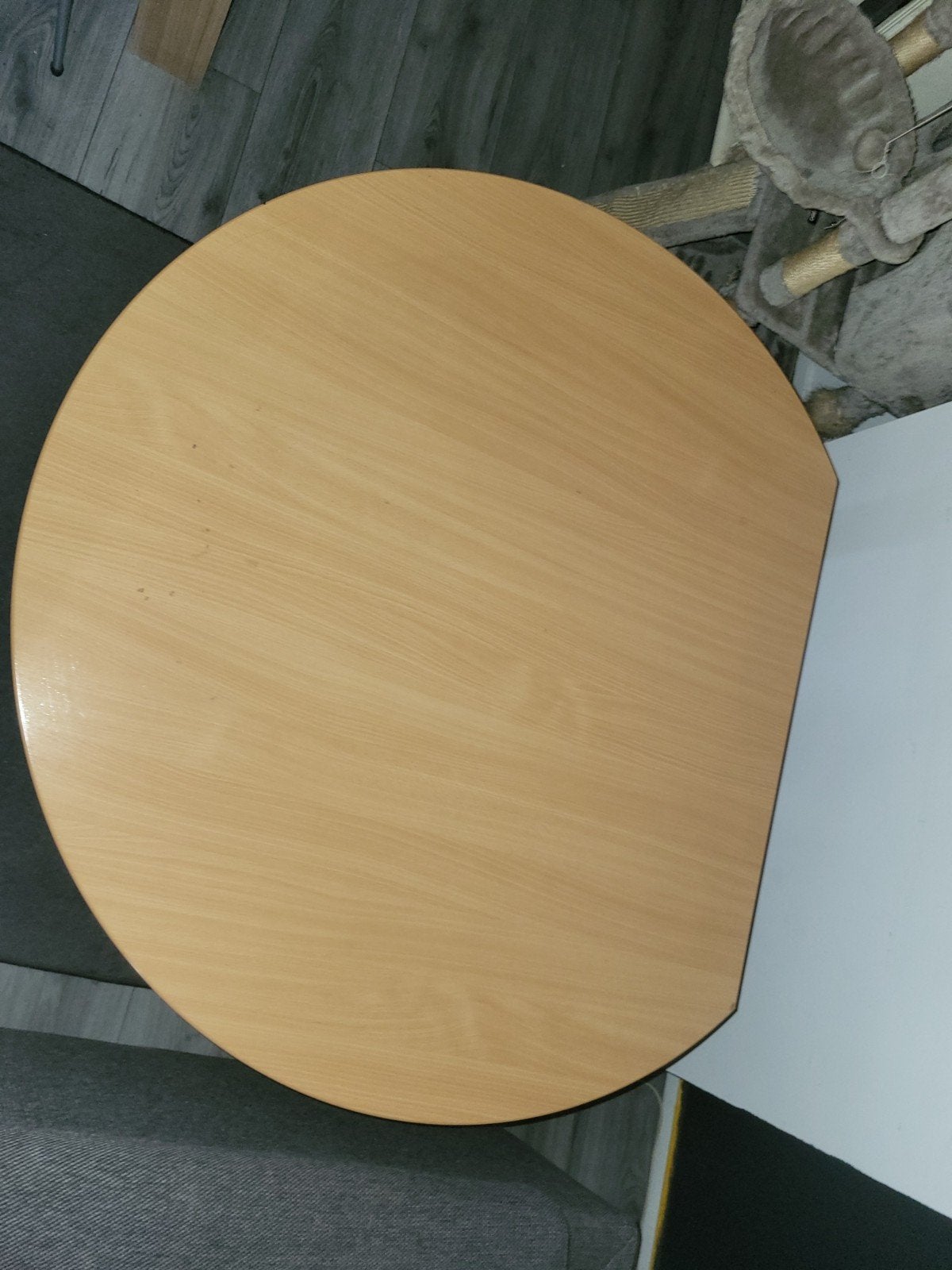 Compacte houten tafel - ideaal voor kleine ruimtes, Ophalen, Gebruikt, 50 tot 100 cm, Tot twee personen