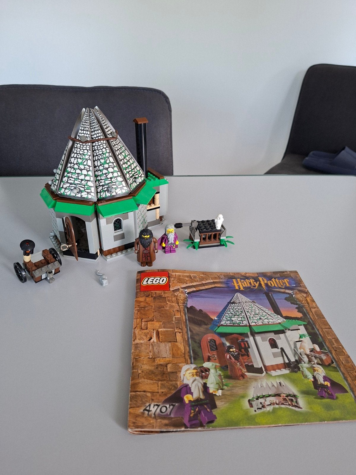 Lego Harry Potter Hagrid's Hut 4707 met instructieboekje, Ophalen of Verzenden, Gebruikt