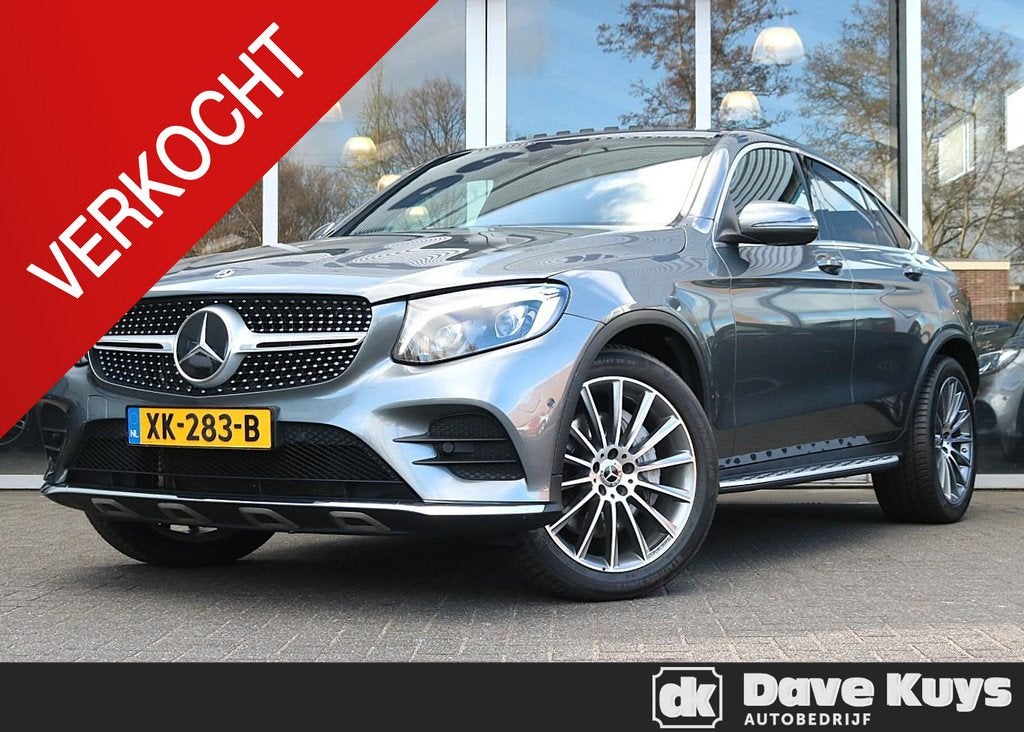 Mercedes-Benz GLC Coupé 250 4MATIC AMG Line | Distronic+ |, Auto's, Mercedes-Benz, Automaat, 12 maanden, Gebruikt, Euro 6