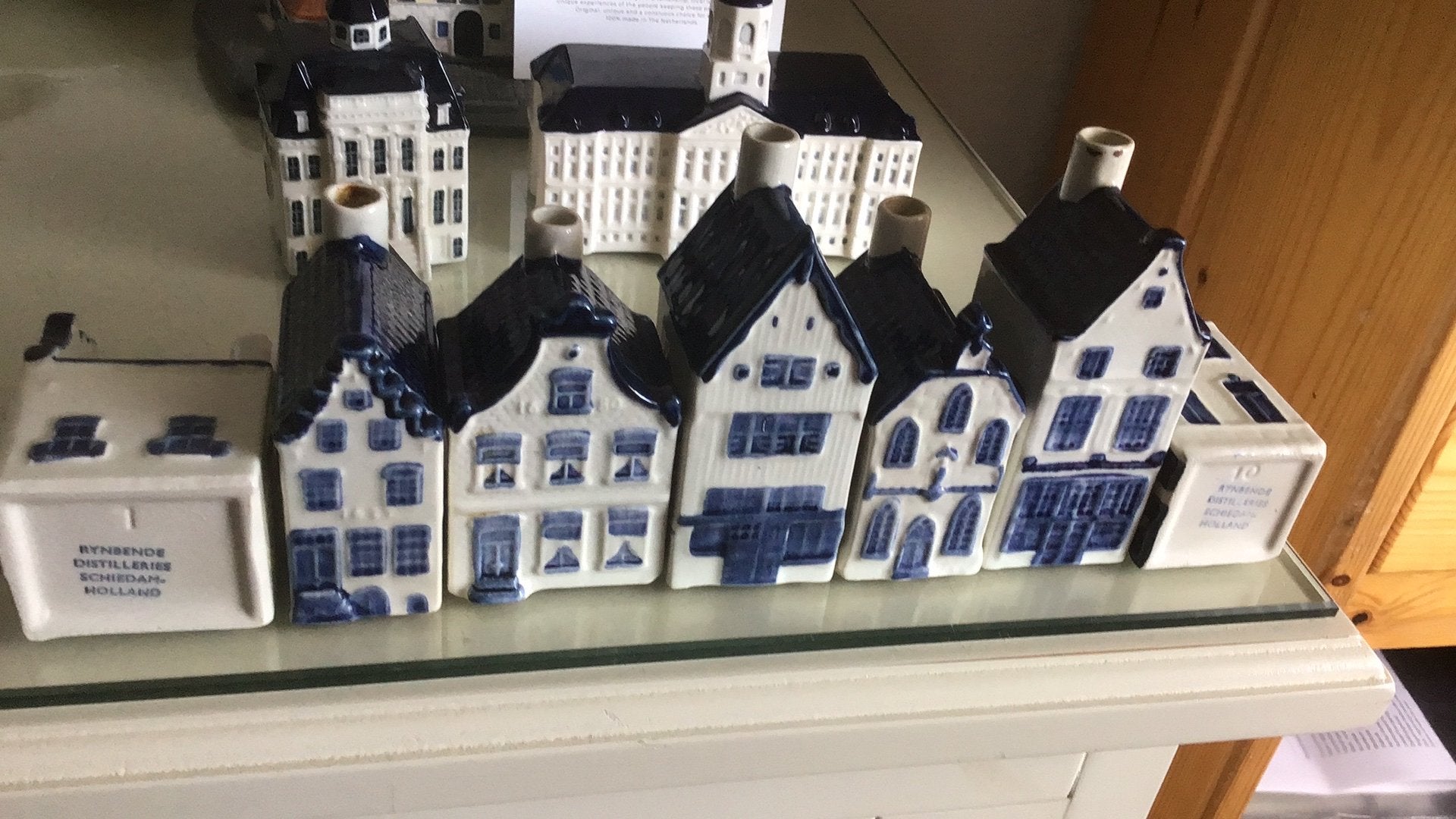 7 zeer speciale KLM RYNBENDE huisjes nrs1-2-5-6-7–8-10 i.z.g, Verzamelen, KLM Huisjes, Ophalen of Verzenden, Zo goed als nieuw