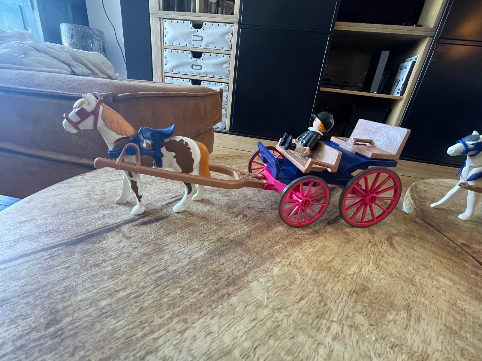 Koets playmobil, Ophalen of Verzenden, Gebruikt
