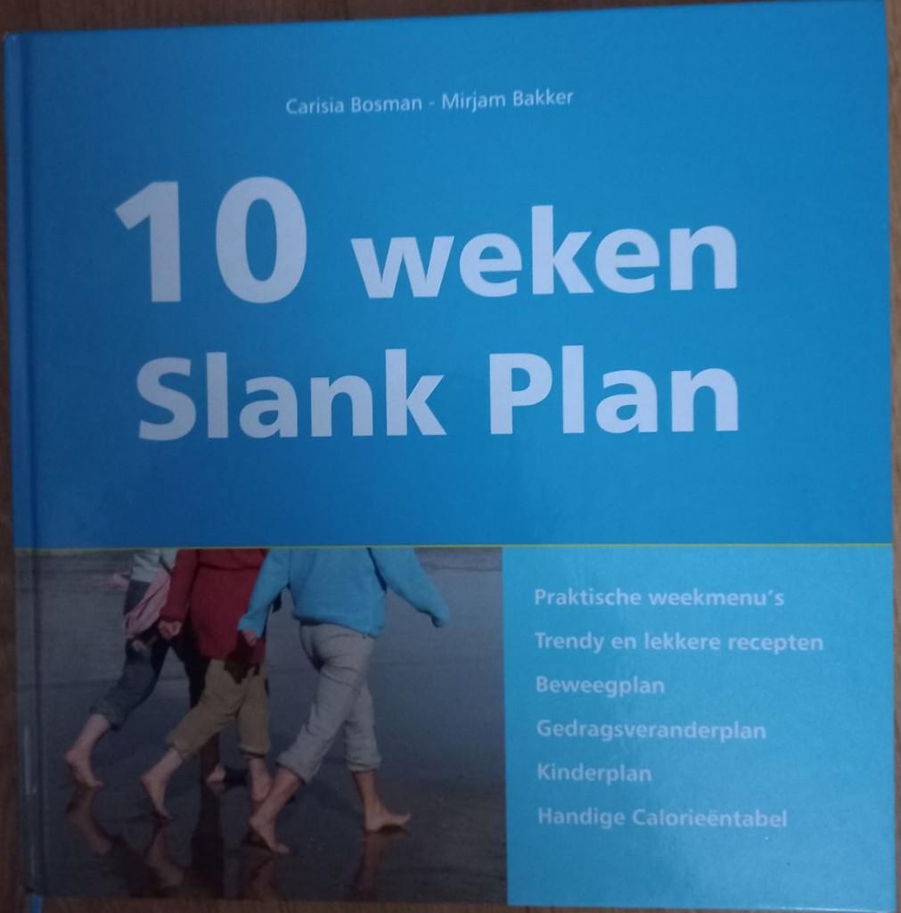 10 weken slank plan - Carisa Bosman, Boeken, Ophalen of Verzenden, Zo goed als nieuw, Dieet en Voeding, Carisa Bosman