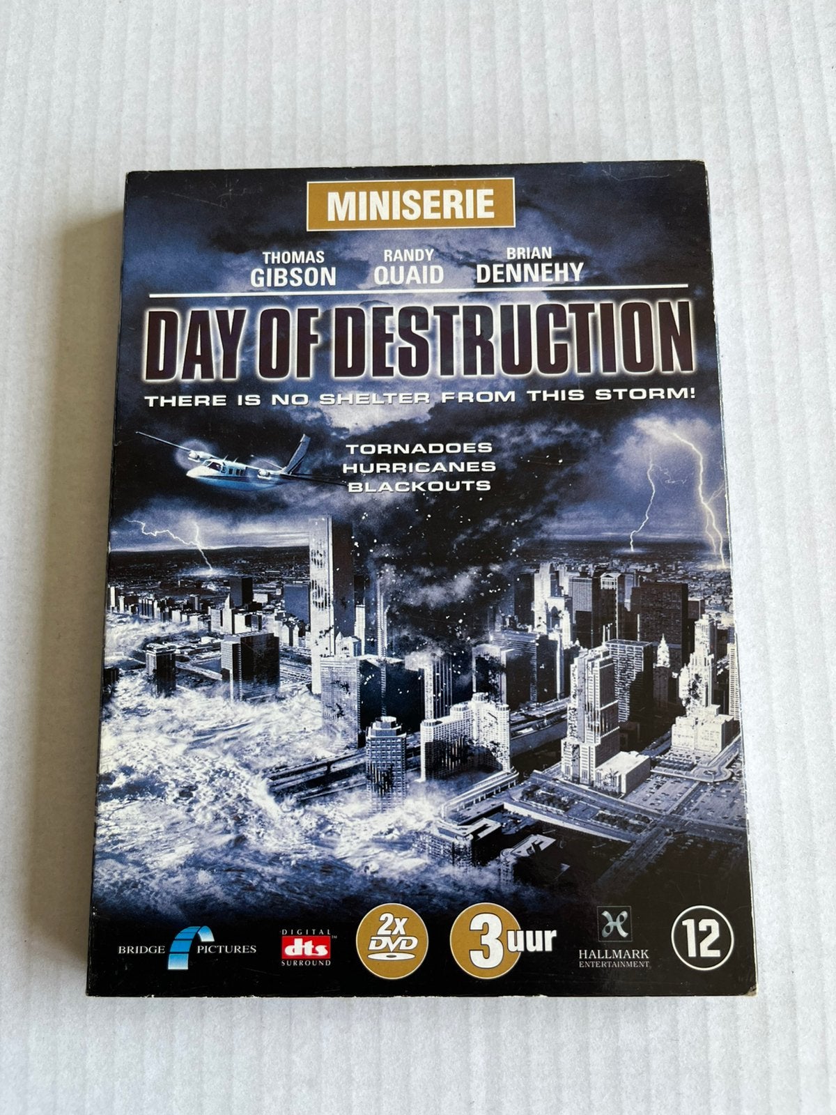 Day of Destruction Miniserie DVD, Vanaf 12 jaar, Ophalen of Verzenden, Gebruikt, Actiethriller