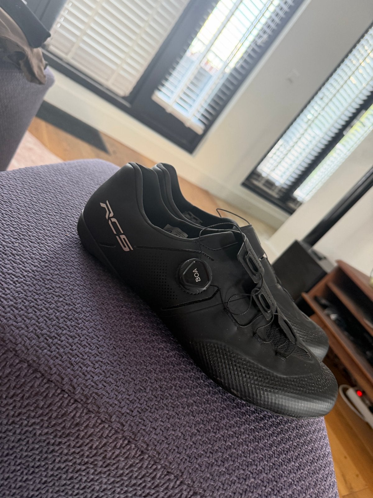 SHIMANO RC5 Fietsschoenen - Maat 47 Wide - Zo goed als nieuw, Fietsen en Brommers, Fietsaccessoires | Fietskleding, Ophalen, Zo goed als nieuw