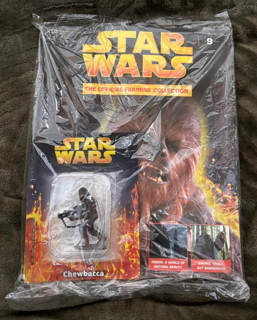Star Wars DeAgostini set #9: Chewbacca. Nieuw!, Verzamelen, Star Wars, Ophalen of Verzenden, Nieuw, Actiefiguurtje