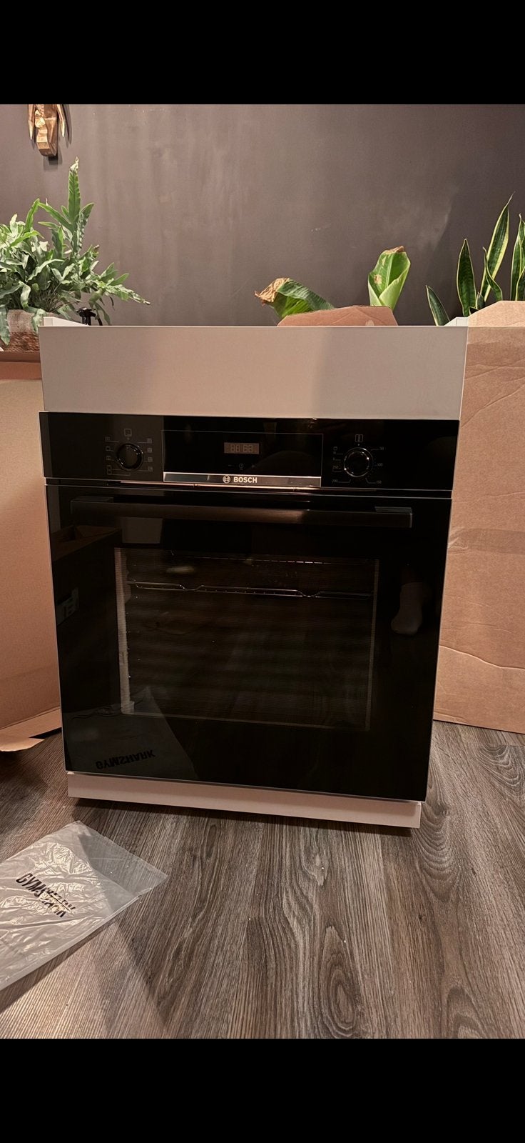 Bosch HBA534EBO - Hetelucht inbouw oven - Serie 4 - 71L, Ophalen, Zo goed als nieuw
