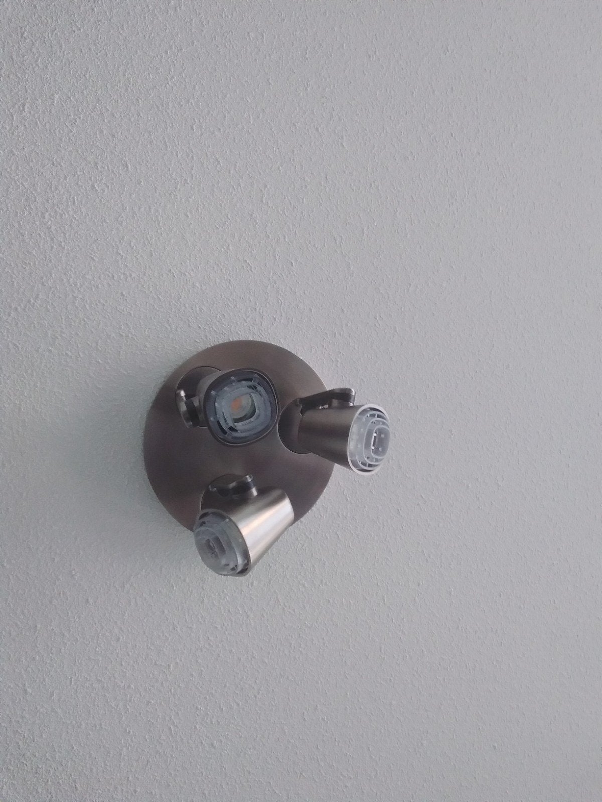 IKEA Monazit Plafondspot/Wandspot - Bronskleurig, Ophalen, Gebruikt, Geschikt voor plafondmontage, LED