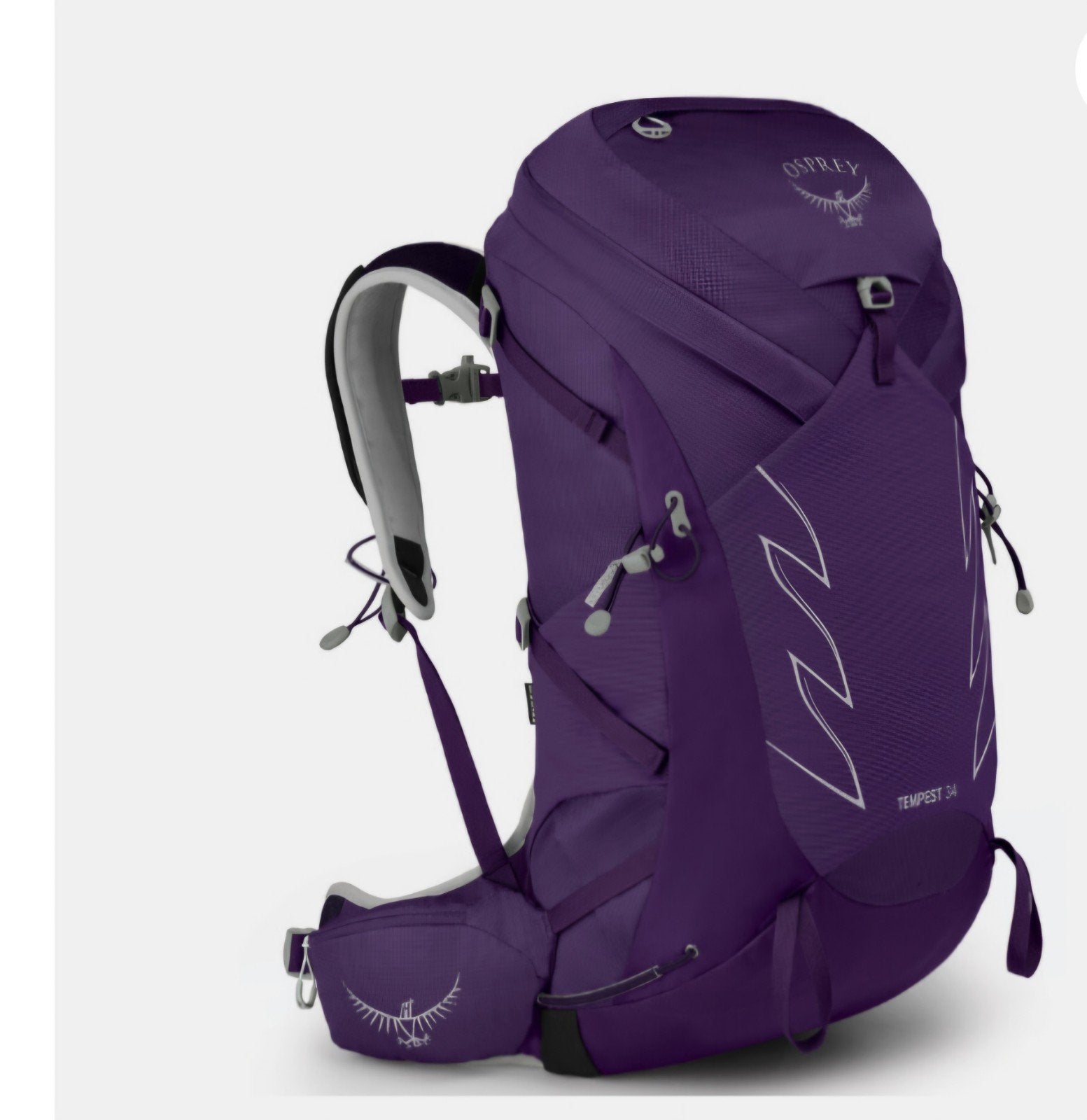Te koop: ZGAN paarse Osprey Tempest 34, Ophalen of Verzenden, Zo goed als nieuw, Overige merken, 30 tot 45 cm