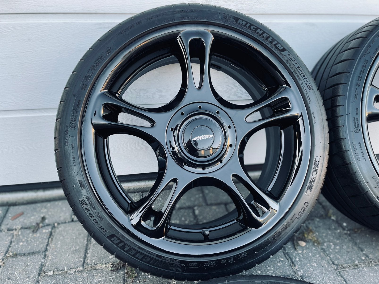 18 Inch Originele Mini Cooper JCW Velgen 205/40/18 4x100 !!!, 18 inch, Banden en Velgen, Zomerbanden, 205 mm