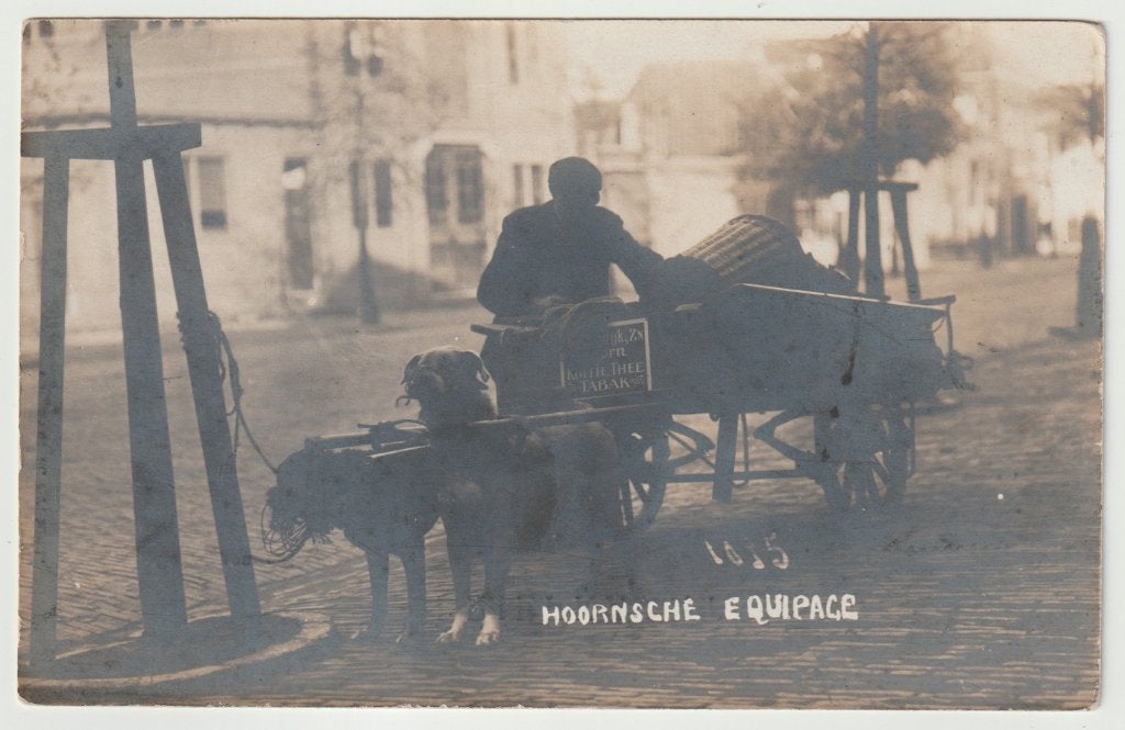 Hoorn - Hoornsche Equipage ca. 1910 * Fotokaart volksleven, Ophalen of Verzenden, Voor 1920, Gelopen, Noord-Holland