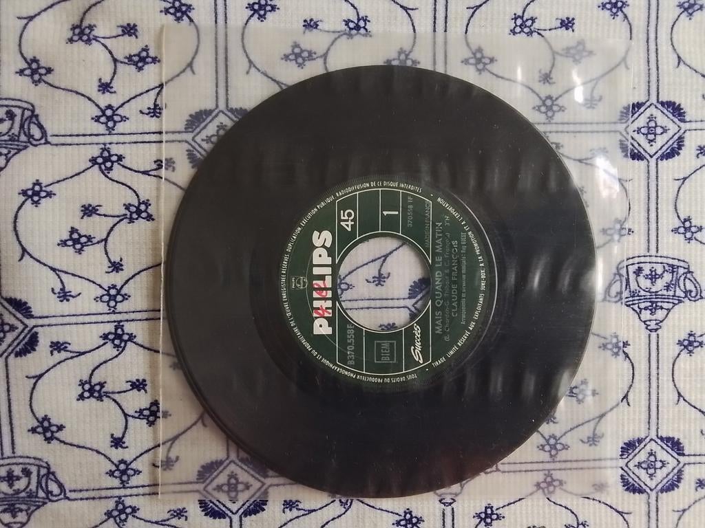 Claude françois             Mais quand le matin, Cd's en Dvd's, Vinyl Singles, Ophalen of Verzenden, Zo goed als nieuw, Pop, Single