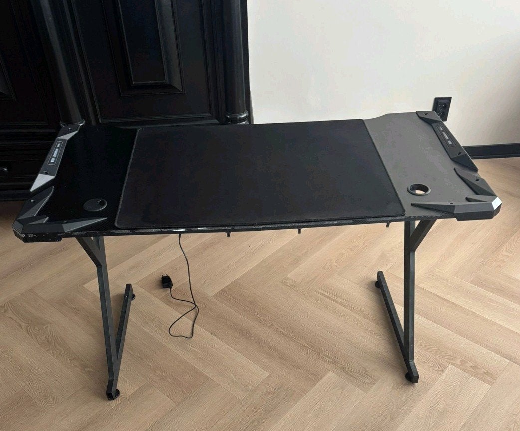 Gametafel zwart, Tuin en Terras, Ligbedden, Ophalen, Kunststof